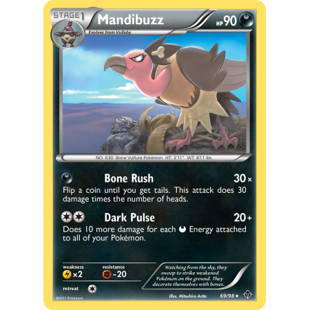 Mandibuzz (Reverse Holo)