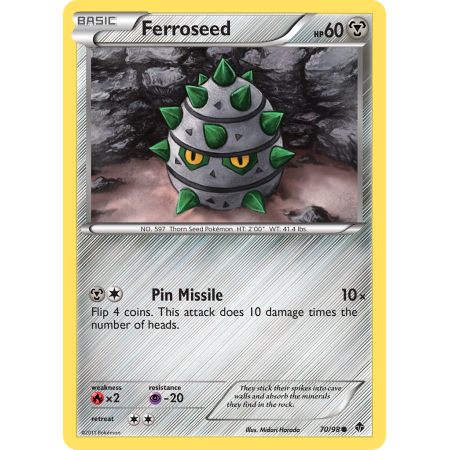 Ferroseed (Reverse Holo)