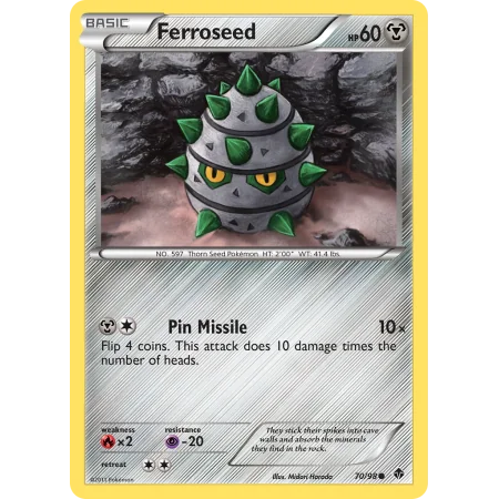 Ferroseed (Reverse Holo)