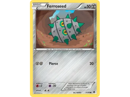 Ferroseed (Reverse Holo)