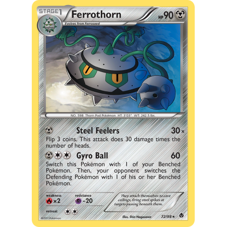 Ferrothorn (Reverse Holo)