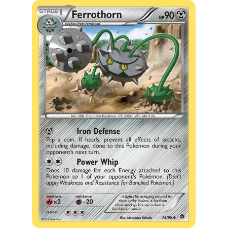Ferrothorn (Reverse Holo)