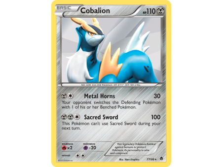 Cobalion (Reverse Holo)