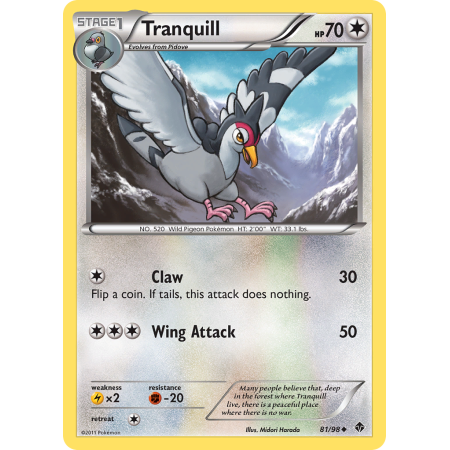 Tranquill (Reverse Holo)