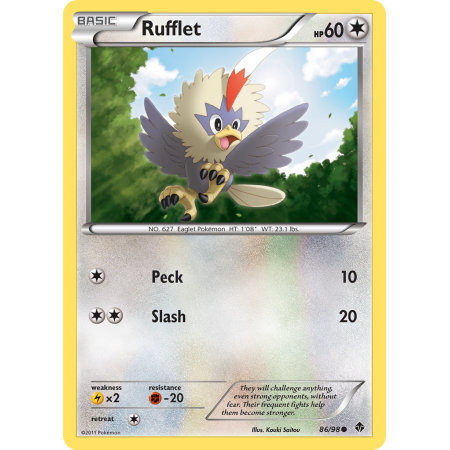 Rufflet (Reverse Holo)