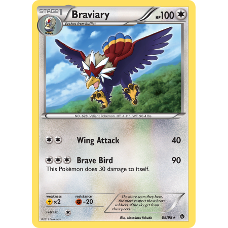 Braviary (Reverse Holo)