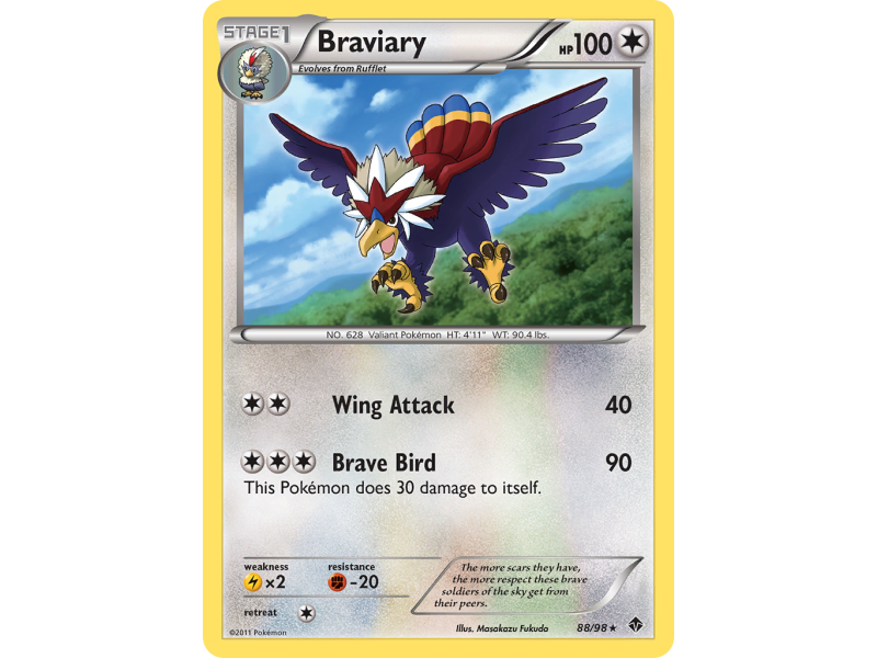 Braviary (Reverse Holo)