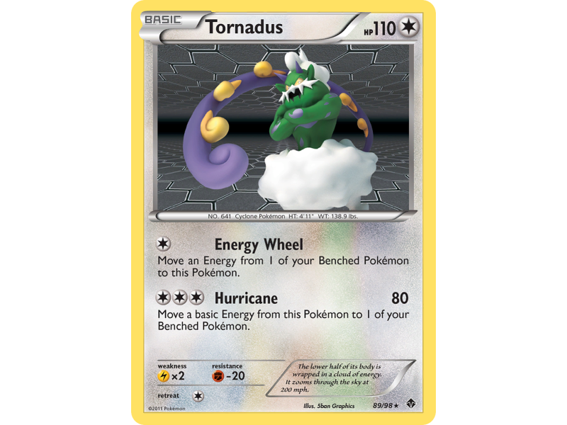 Tornadus (Reverse Holo)