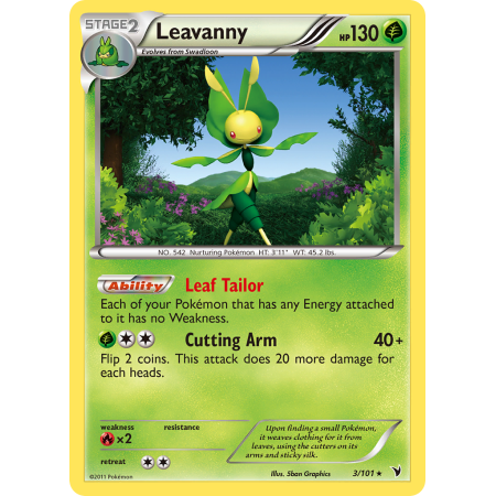 Leavanny (Reverse Holo)
