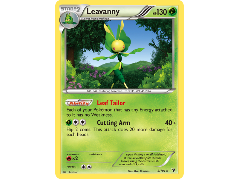 Leavanny (Reverse Holo)