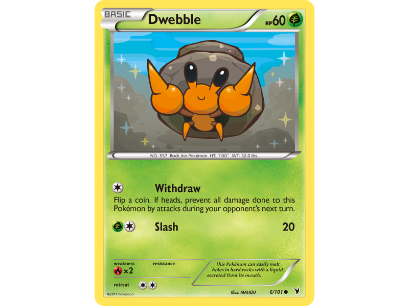 Dwebble (Reverse Holo)