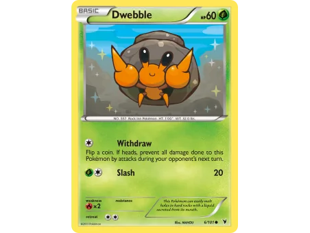 Dwebble (Reverse Holo)