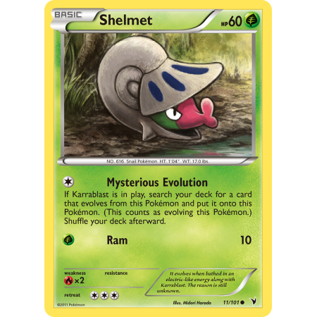 Shelmet (Reverse Holo)