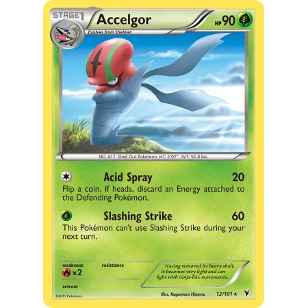 Accelgor (Reverse Holo)
