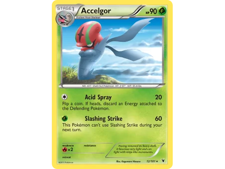 Accelgor (Reverse Holo)