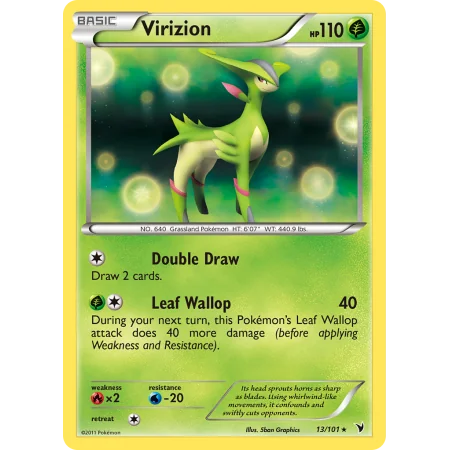 Virizion (Reverse Holo)