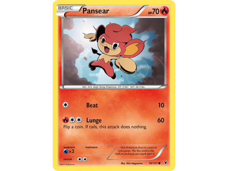 Pansear (Reverse Holo)