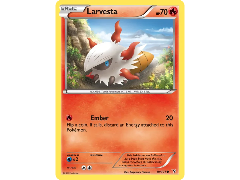 Larvesta (Reverse Holo)