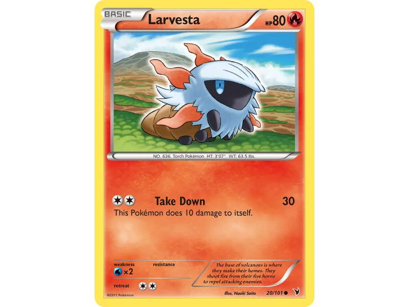Larvesta (Reverse Holo)