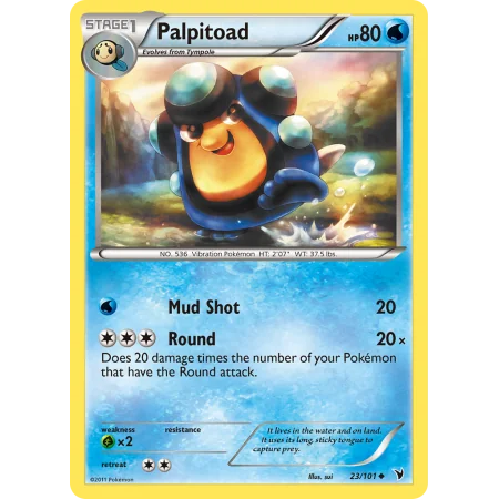 Palpitoad (Reverse Holo)