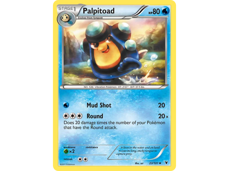 Palpitoad (Reverse Holo)