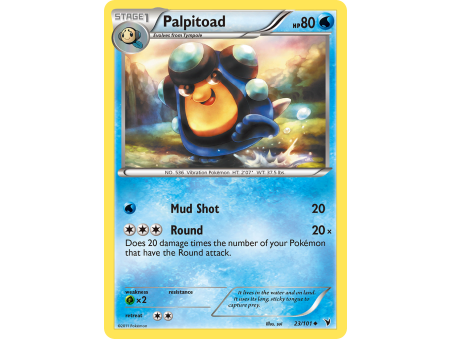 Palpitoad (Reverse Holo)