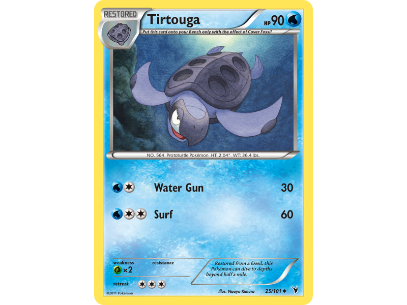 Tirtouga (Reverse Holo)