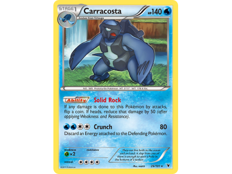 Carracosta (Reverse Holo)