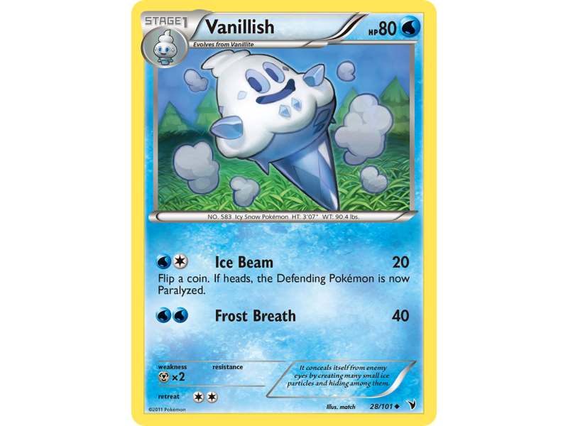 Vanillish (Reverse Holo)