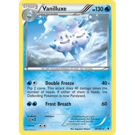Vanilluxe (Reverse Holo)