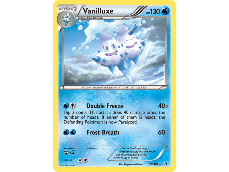 Vanilluxe (Reverse Holo)
