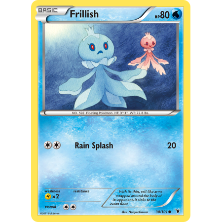 Frillish (Reverse Holo)