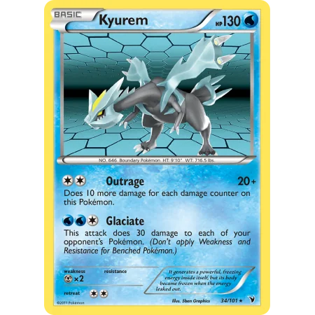 Kyurem (Reverse Holo)