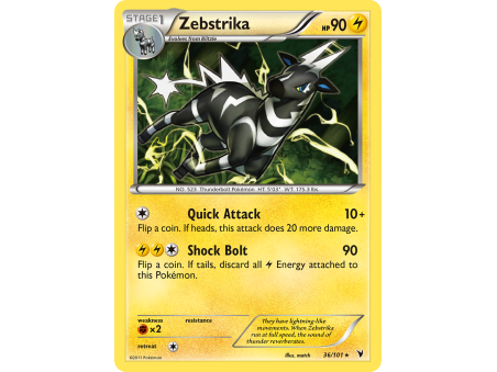 Zebstrika (Reverse Holo)
