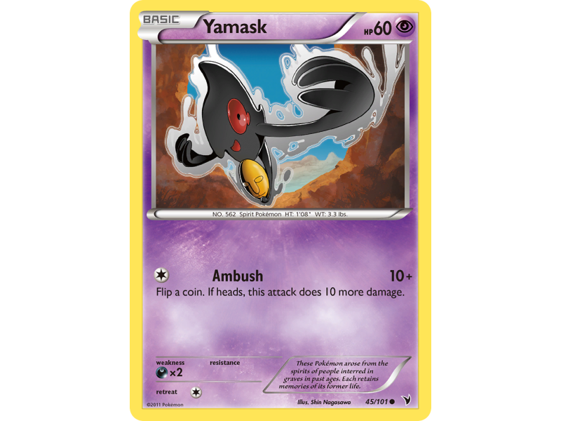 Yamask (Reverse Holo)