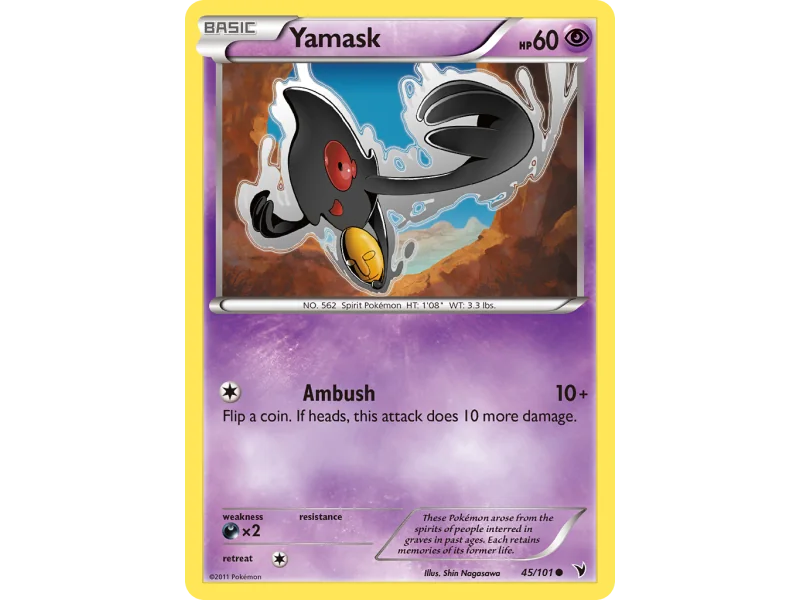 Yamask (Reverse Holo)