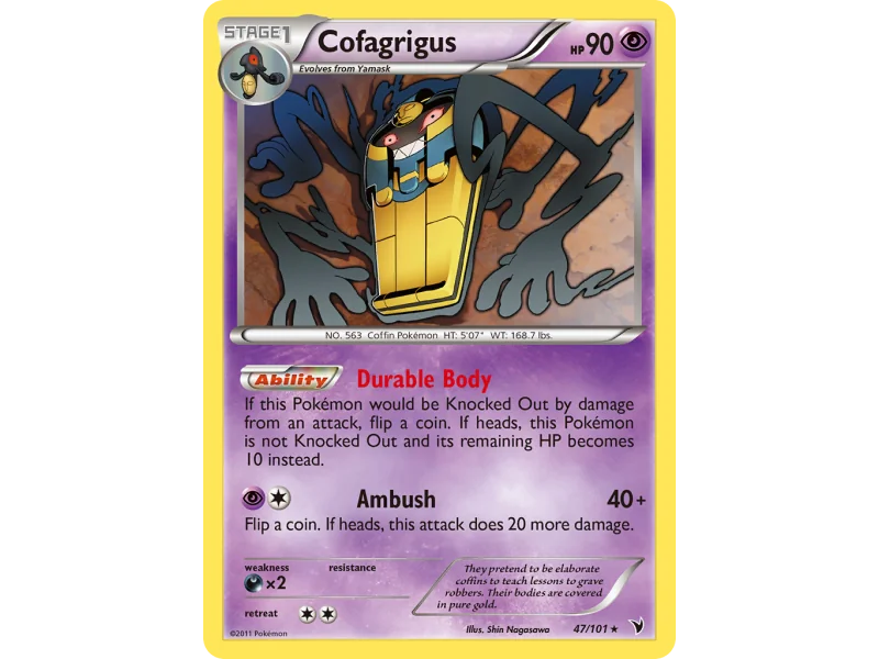 Cofagrigus (Reverse Holo)