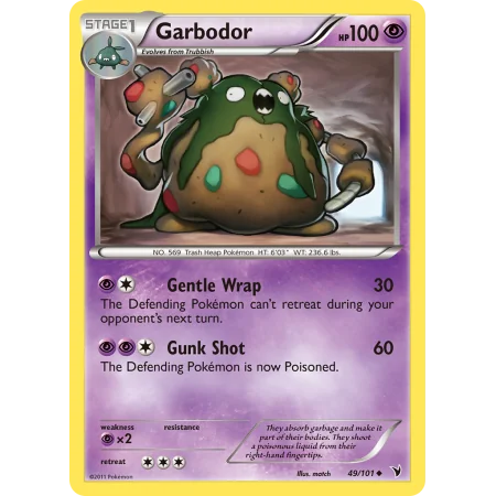 Garbodor (Reverse Holo)