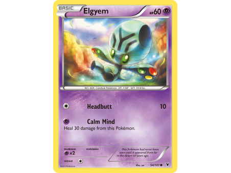 Elgyem (Reverse Holo)