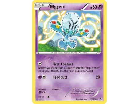 Elgyem (Reverse Holo)