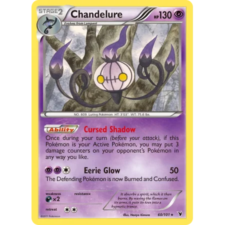 Chandelure (Reverse Holo)