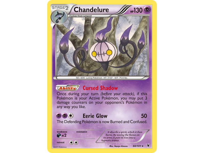 Chandelure (Reverse Holo)
