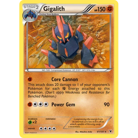 Gigalith (Reverse Holo)