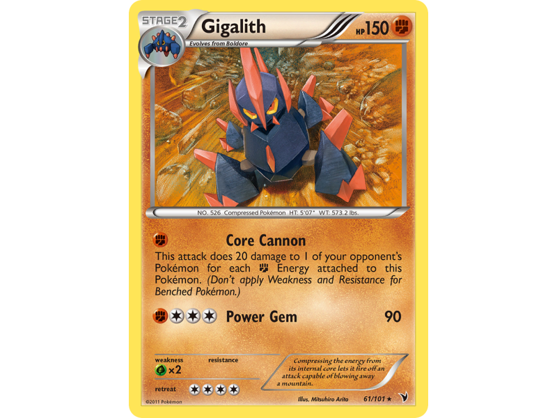 Gigalith (Reverse Holo)