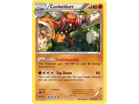 Conkeldurr (Reverse Holo)