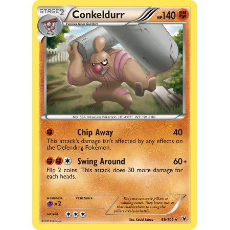 Conkeldurr (Reverse Holo)