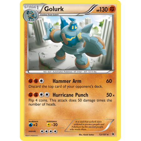 Golurk (Reverse Holo)