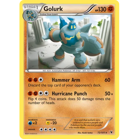 Golurk (Reverse Holo)