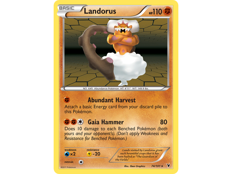 Landorus (Reverse Holo)