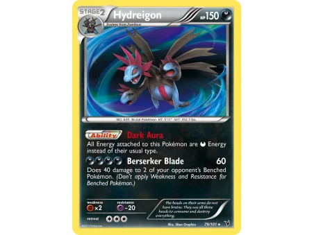 Hydreigon (Reverse Holo)